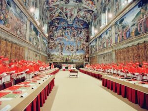 Conclave che guarda verso sud